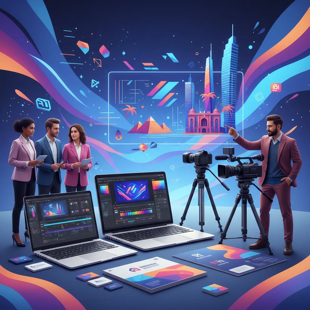 تصميم جرافيك وموشن جرافيك احترافي 2025